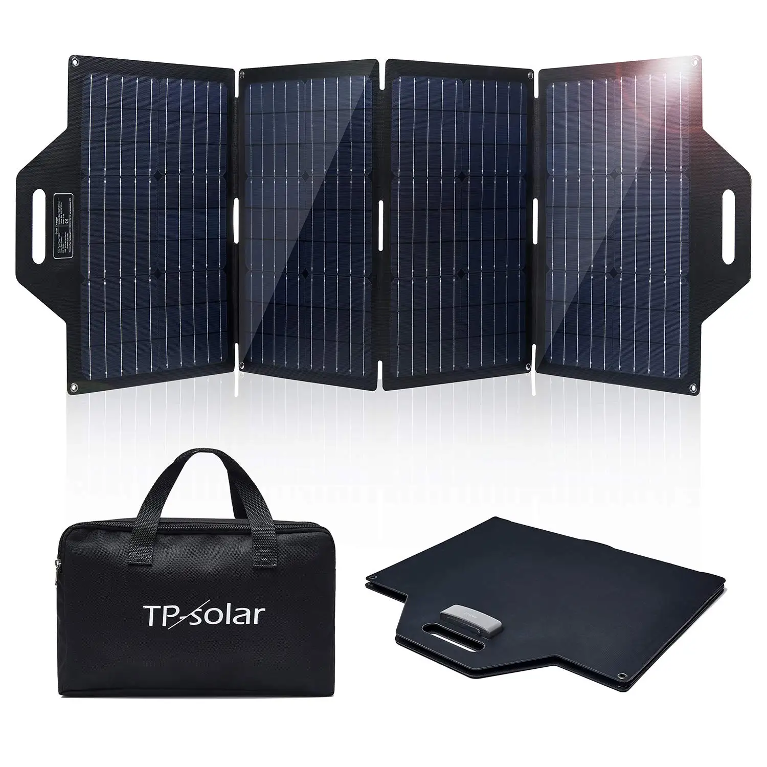 

Usb Charger Bag 5volt Flexible 95w Foldable Solar Panel For Powerbank With Folding In Support