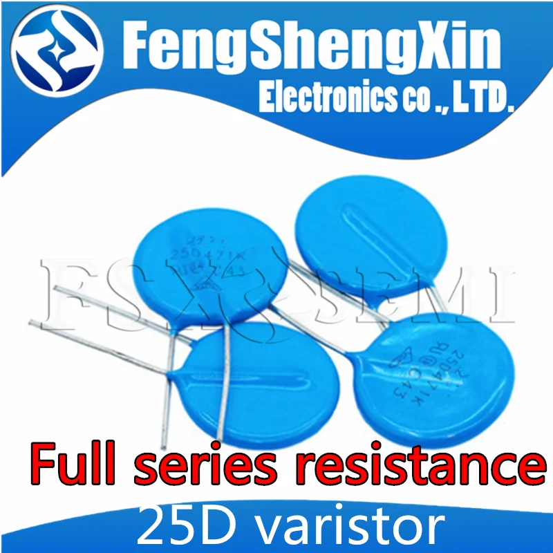 

5pcs 25D431K 25D471K 25D681K 25D561K 25D821K 25MM VARISTOR