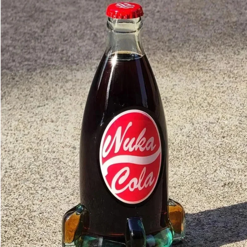 Фото Nukas Colas DIY Бутылка с крышкой Стеклянная бутылка Чашка без жидкости Фигурка Модель Игрушка Периферийные устройства Опора Подарок Домашний декор Ремесла №1