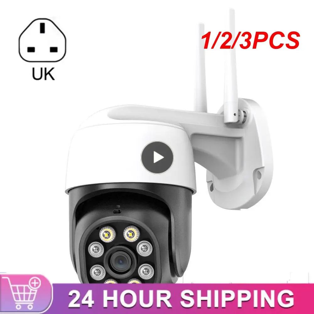 

1/2/3PCS PTZ Wifi IP Camera 4K 8MP Outdoor 4X Digital Zoom Security CCTV Camera 1080P AI Detect Auto Tracking P2P Wireless