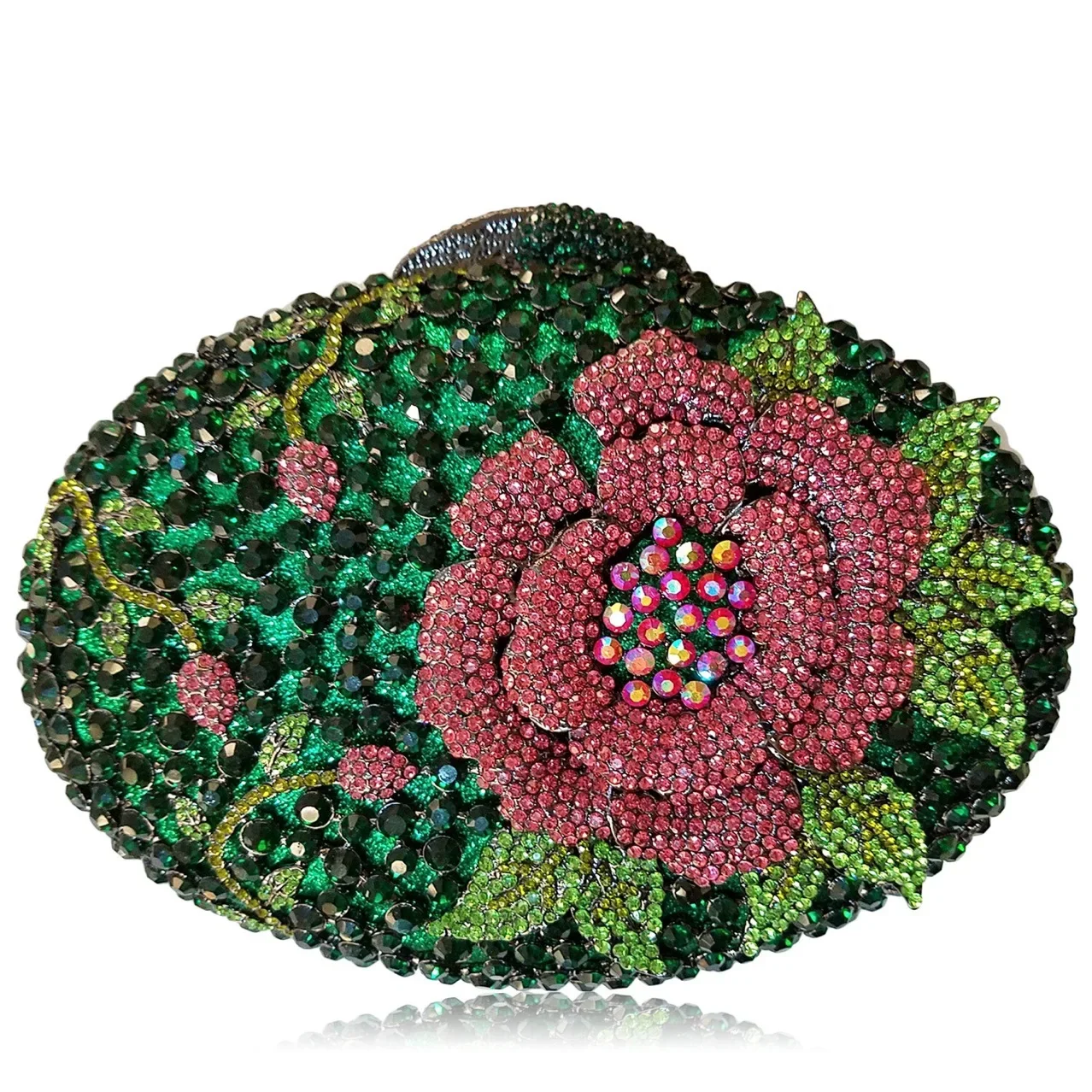 Большая гусиная яйца одна Цветочная Алмазная обеденная сумка с алмазным