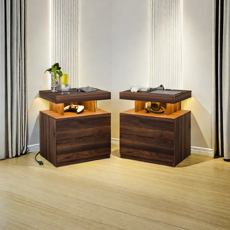 Мебель винтажный шкаф для хранения прикроватные столики удобный Недорогой стол