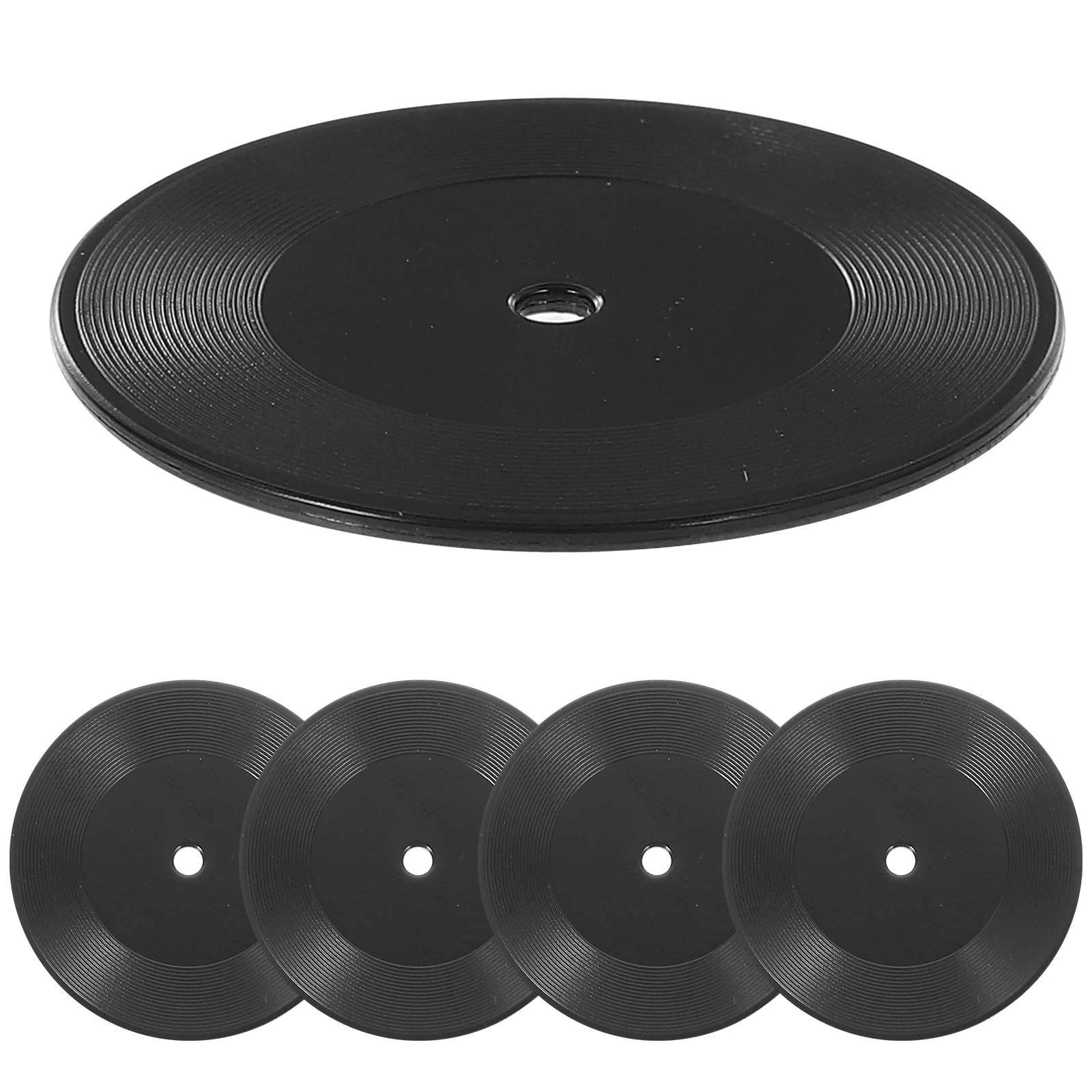 6 шт. мини-модель пластинок миниатюрный орнамент цилиндр украшение дома фонограф