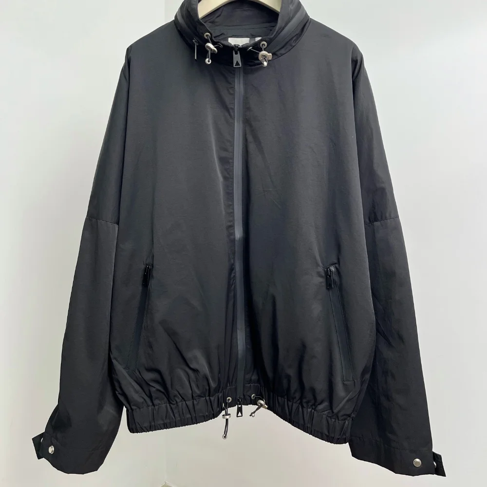 

2023ss BV 1:1 Best Quality Zipper Casual Sweater Jacket Coat Windbreaker Techwear Traf Streetwear Men's Clothing Woman Clothes