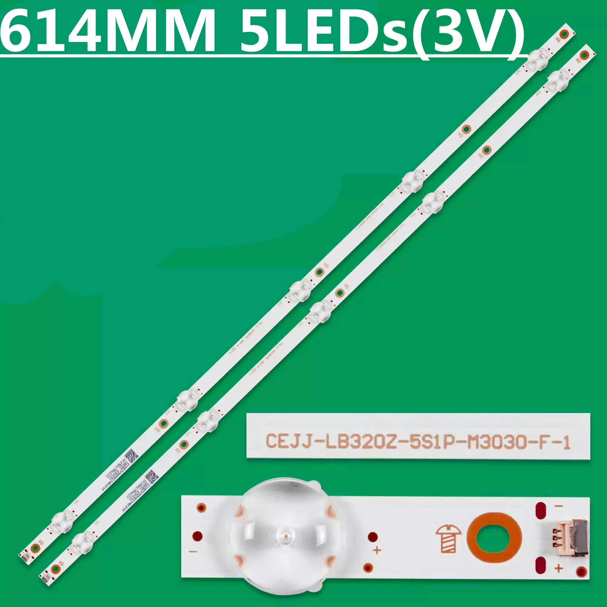 Светодиодная лента 20 шт. для 32HFF3933/T3 32HHF5933/T3 CEJJ-LB320Z-5S1P-M3030-F-2 LE32M3776 LE32M3778 LE32M5776 32PHF5252