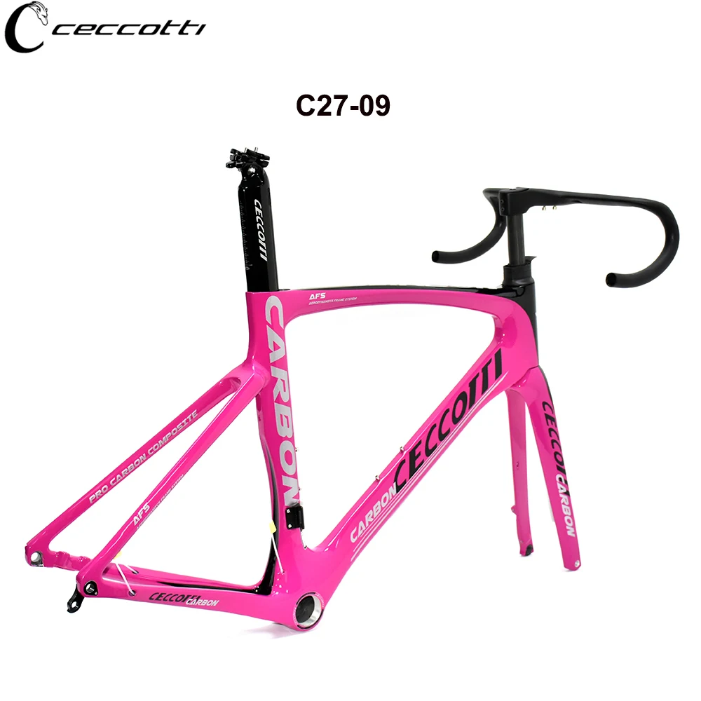 Рама шоссейного велосипеда с полным внутренним тросом и дисковым тормозом T1000