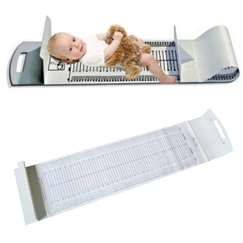 

N58C Infant Body Measurement Measuring Mat Infant Baby Body Length Meter Baby Growth Ruler Room Decoration