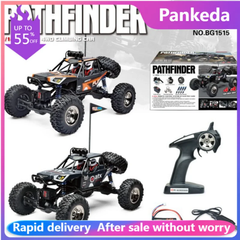 

1:12 4WD RC CAR 2.4GHz RC High Speed Racing Off-Road Vehicle Double Motors Drive Car Remote Electric Vehicle Christmas Gifts Toy