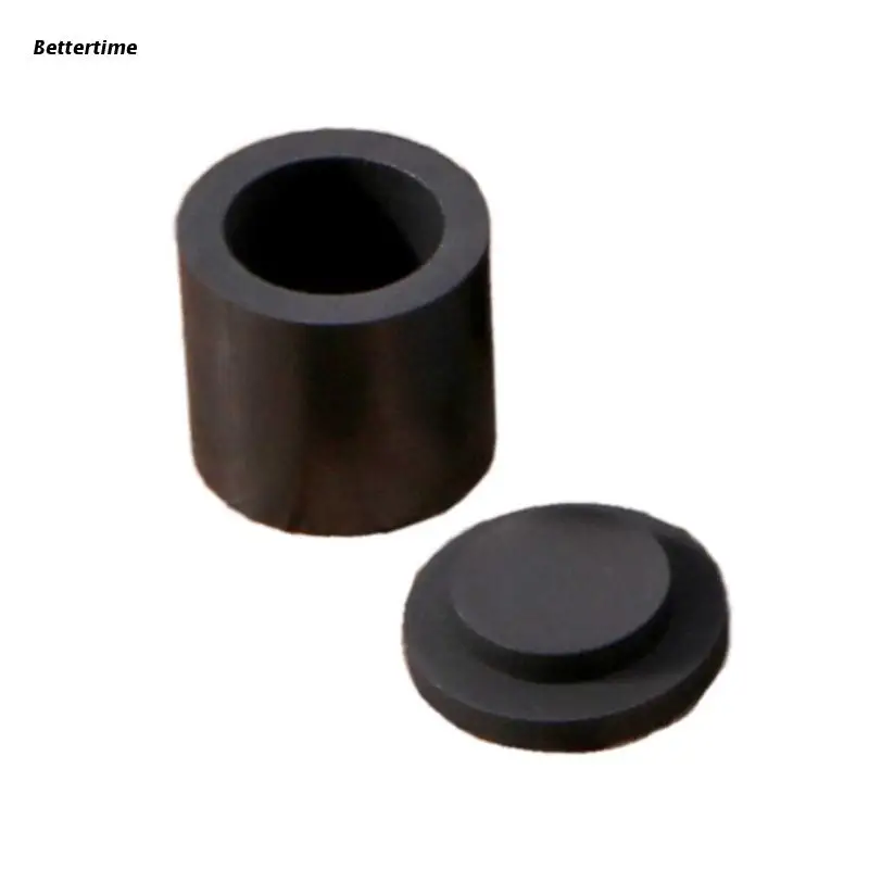 

B36D High Purity Jewelry Tools Graphite Melting Crucible Casting With Lid Cover