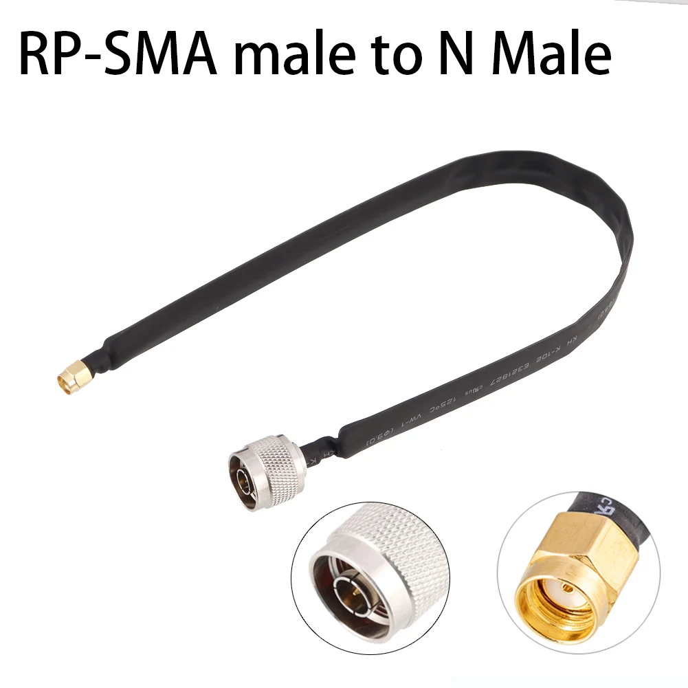 

30cm Extension Cable RP-SMA Male To N Male Connector 50 OHM 0-6 GHz For Helium Hotspot HNT Miner Mining Antenna