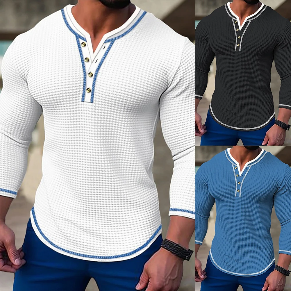Рисунок 6 - Мужские повседневные футболки Henley