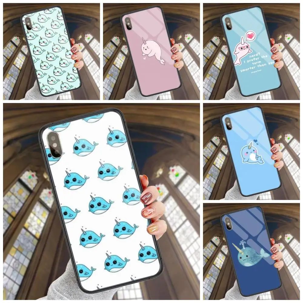 

Narwhal Kawaii Animals Sale On For Huawei nova 9 8i 8 7 7i 2s 3 3e 3I 4 4E 5 5i 5T 5z 6 Pro Se Protector Phone Bags