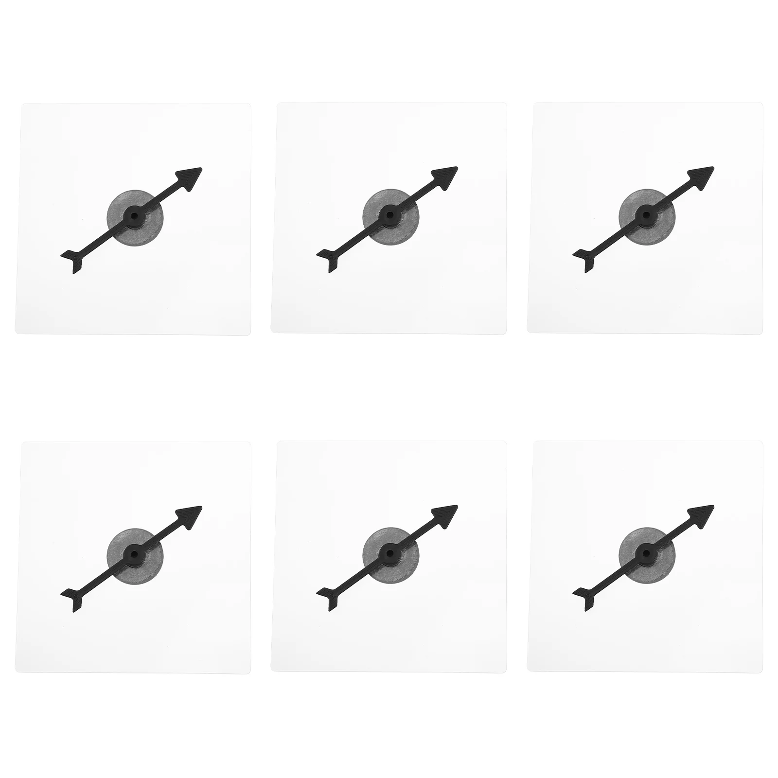 

6 Pcs Transparent Game Turntable Desktop Toys Rotating Toys Self Made Game Spinners School Turntable Accessories Child