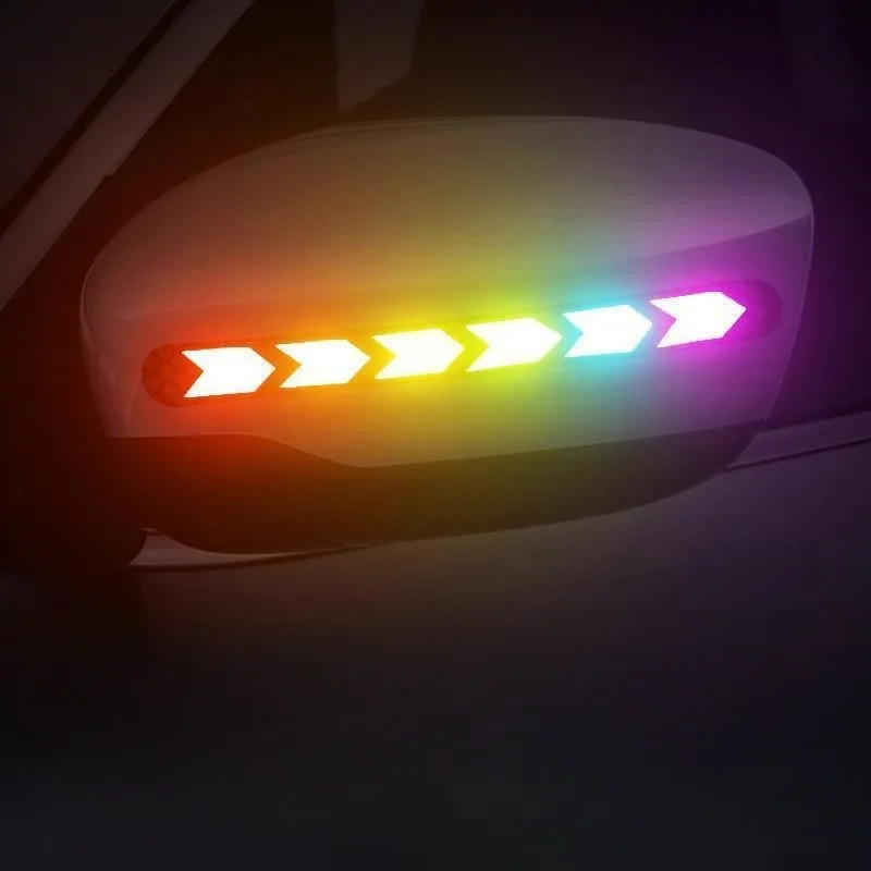 Яркие светоотражающие наклейки для автомобиля автомобильная дверь Корпус