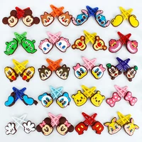 disney series mickey mouse hair accessories kawaii hairpin bb clip stitch cartoon color side hairpin kids headdress toys gifts