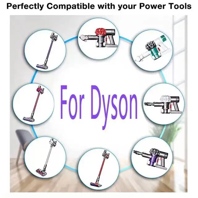 Сменный аккумулятор для пылесоса Dyson V6 V7 V8 V10 тип A/B 28000 мАч |