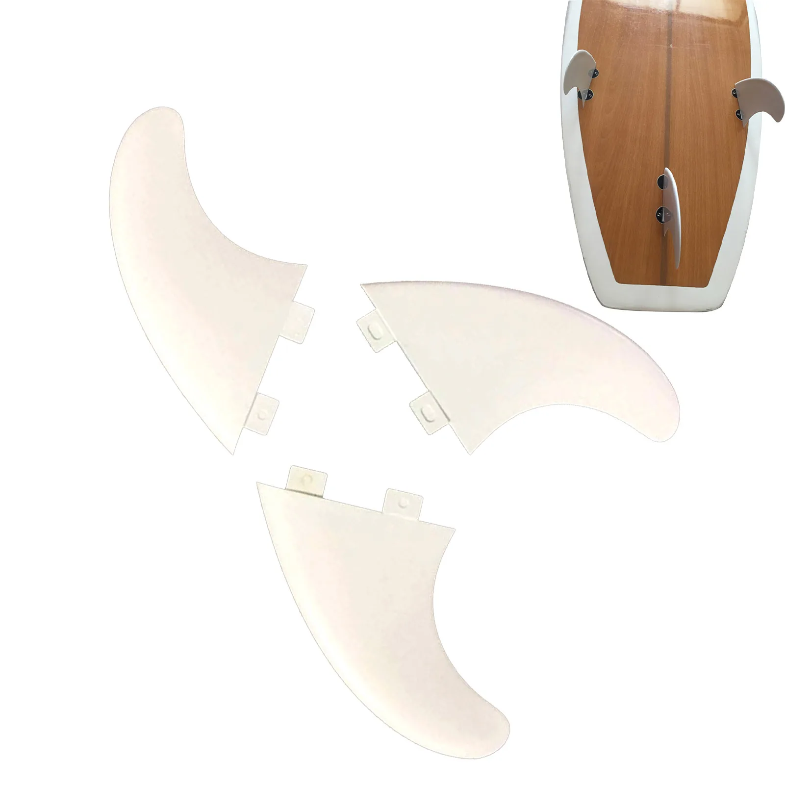 

Surfboard Split Water Fin Easy To Use Surfboard Single Center Fin Classic Design No Tool Fin Surfboard Split Water Fin Paddle