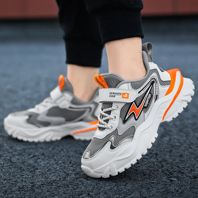 Kids Shoes Outdoor Sneakers Boys Walking Shoes Casual Children Sport Shoes Comfortable Running Shoes for Girls