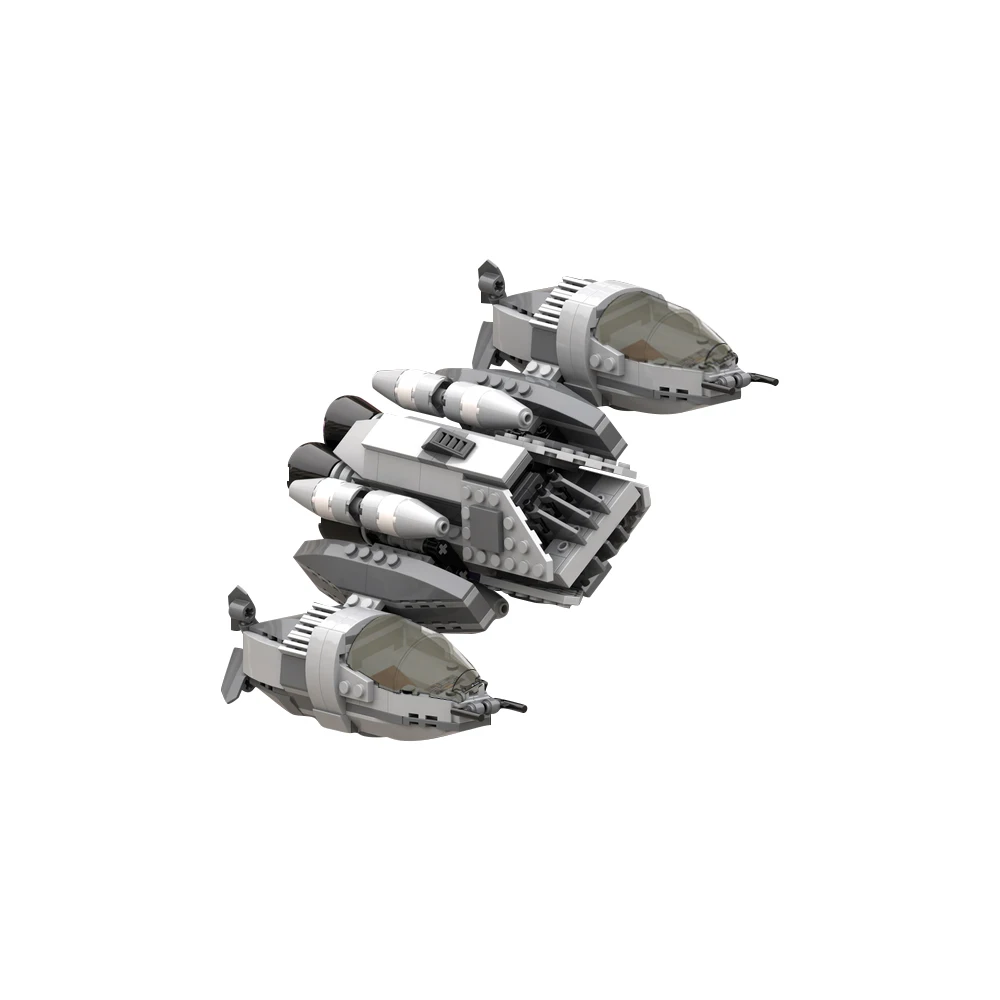 Gobrick MOC космическая война B-крыло-Страйкер космический корабль строительные блоки