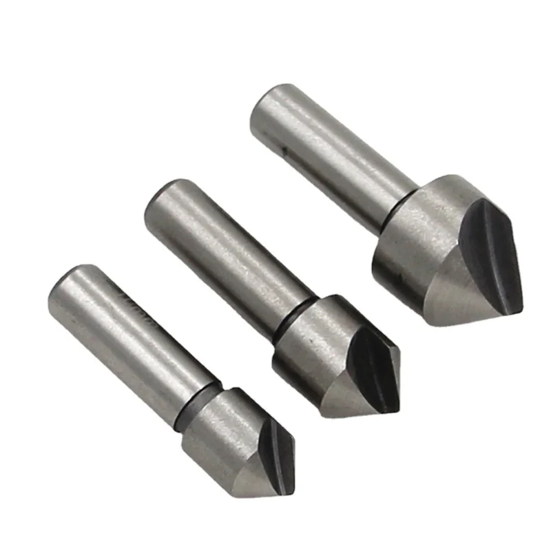 

Высокоскоростной стальной 90-градусный снятие фаски с одним лезвием другие фрезы Роза развертка сверло с потайным отверстием деревообрабатывающий набор