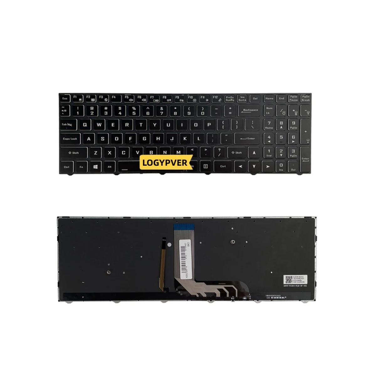 Backlit Keyboard for Hasee GX7 GX8 GX9 G10 TX9 TX8 TX7 for Clevo N960 N970 6-80-N815Z0-01D-1 Laptops Keyboards US English