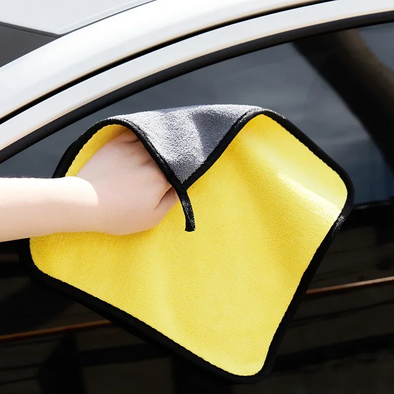 Полотенце Для Мытья Автомобиля Из Микрофибры 1/3/5 Упаковок 30x30/60 См