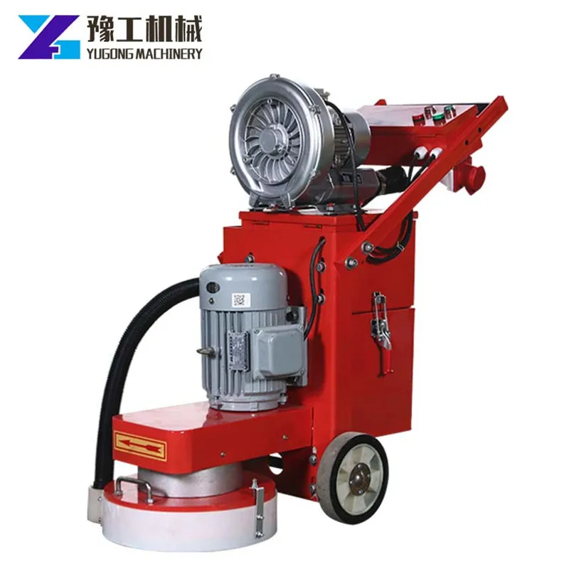 

380mm Concrete Floor Grinder Marble Hand Push Power Tools Grinder Depth 220V/300V Grinder Floor Polisher 3pcs