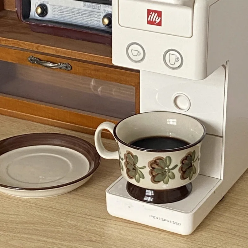 Ins высокий профиль скандинавский ретро ручная роспись Финляндия средневековая