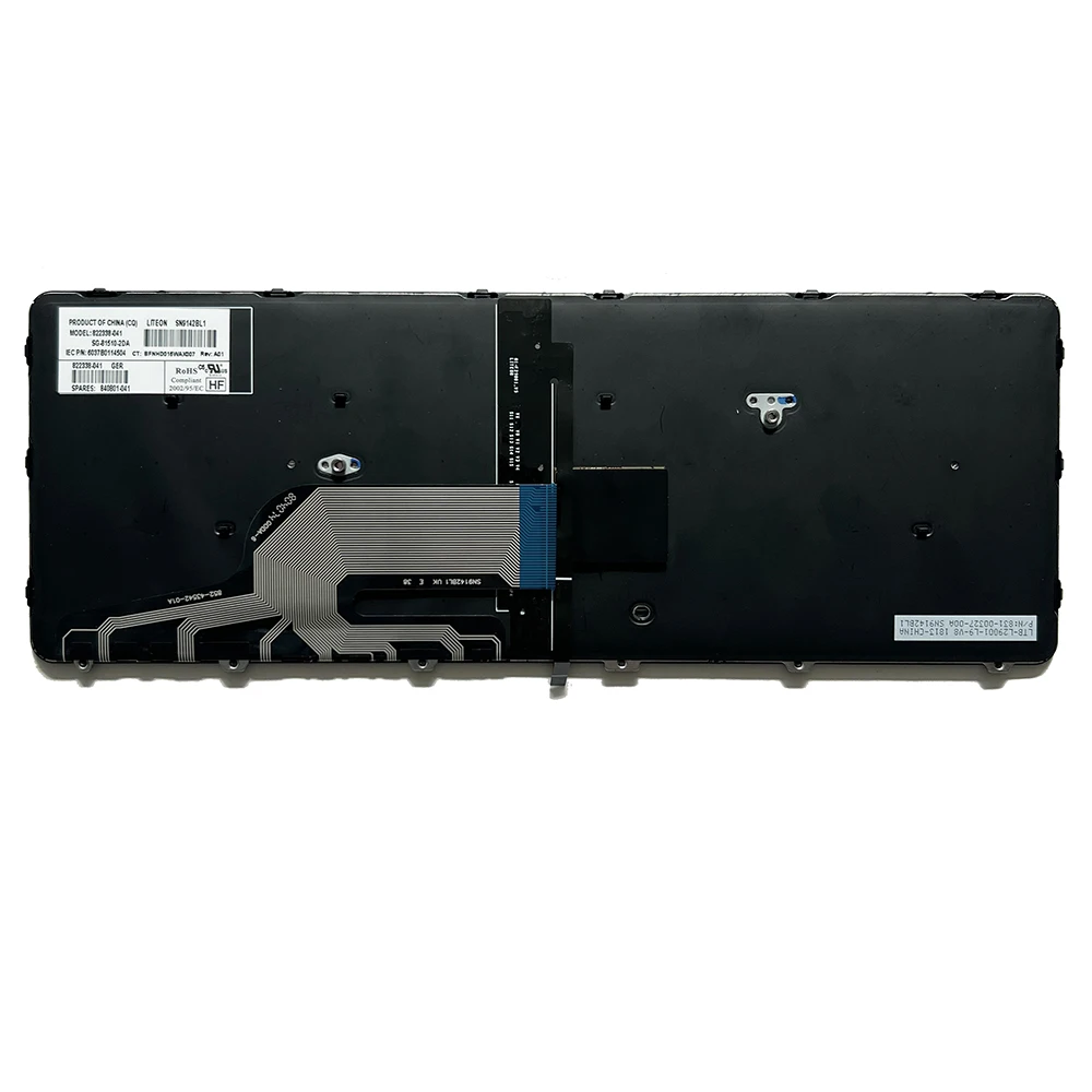 440 G3 испанская клавиатура с подсветкой для HP Probook 430 G4 445 640 G2 645 точкой