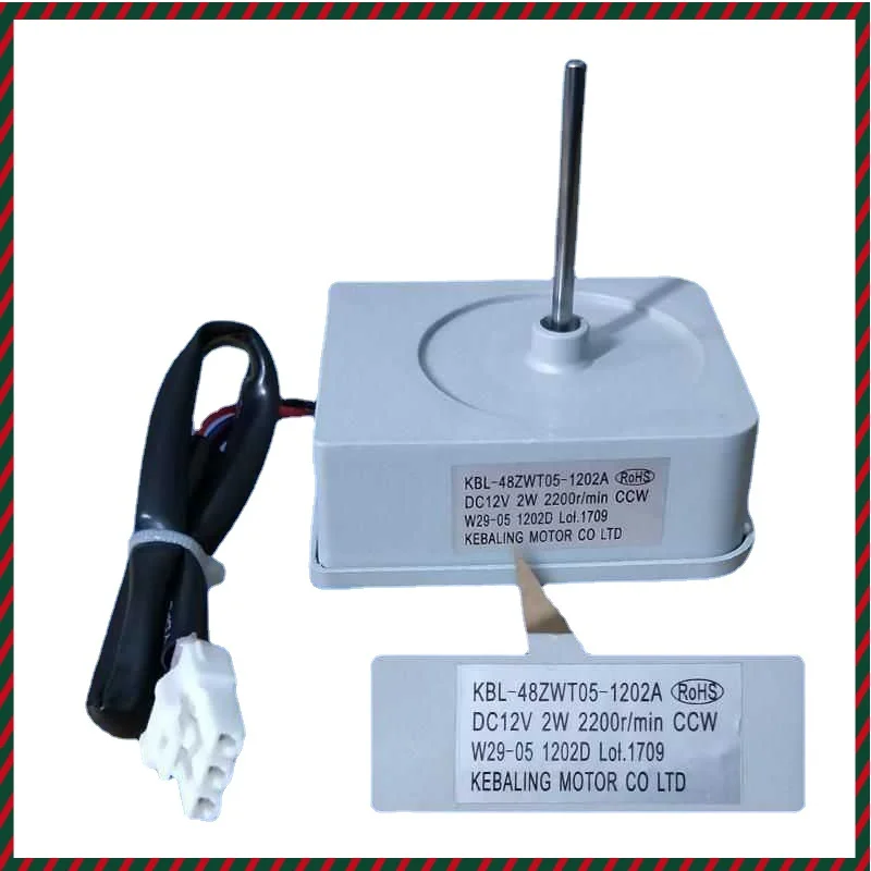 

Детали холодильника, испаритель, двигатель вентилятора, 12 В постоянного тока, 2 Вт, 2200 об/мин