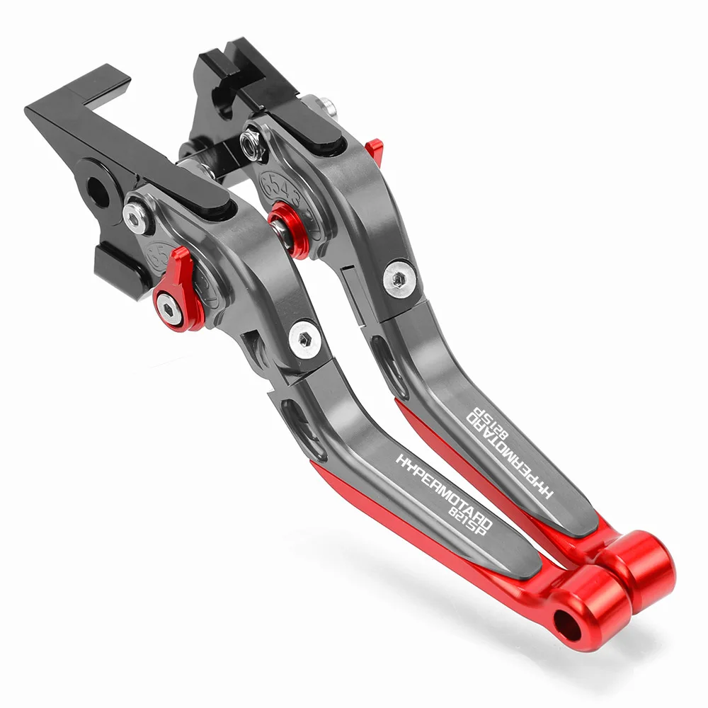 

Motorcycle Brake And Clutch Levers FOR DUCATI HYPERMOTARD 821 SP 2013 2014 2015 Long Shorty Folding Extendable Handle Handlebar