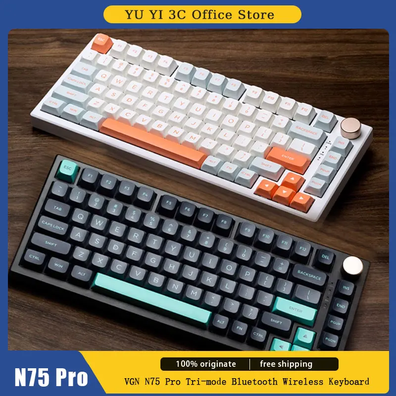 BITCED VGN N75 Pro механическая игровая клавиатура 82 клавиши