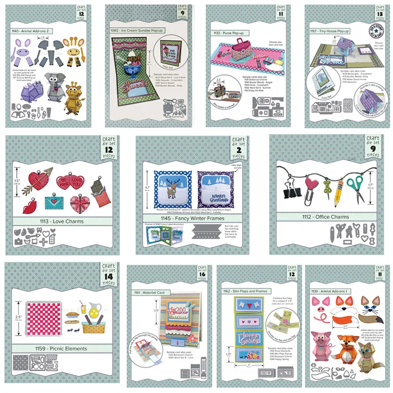 

2022 New Metal cutting die Design for DIY Crafting scrapbook practice Photo album decoration process die