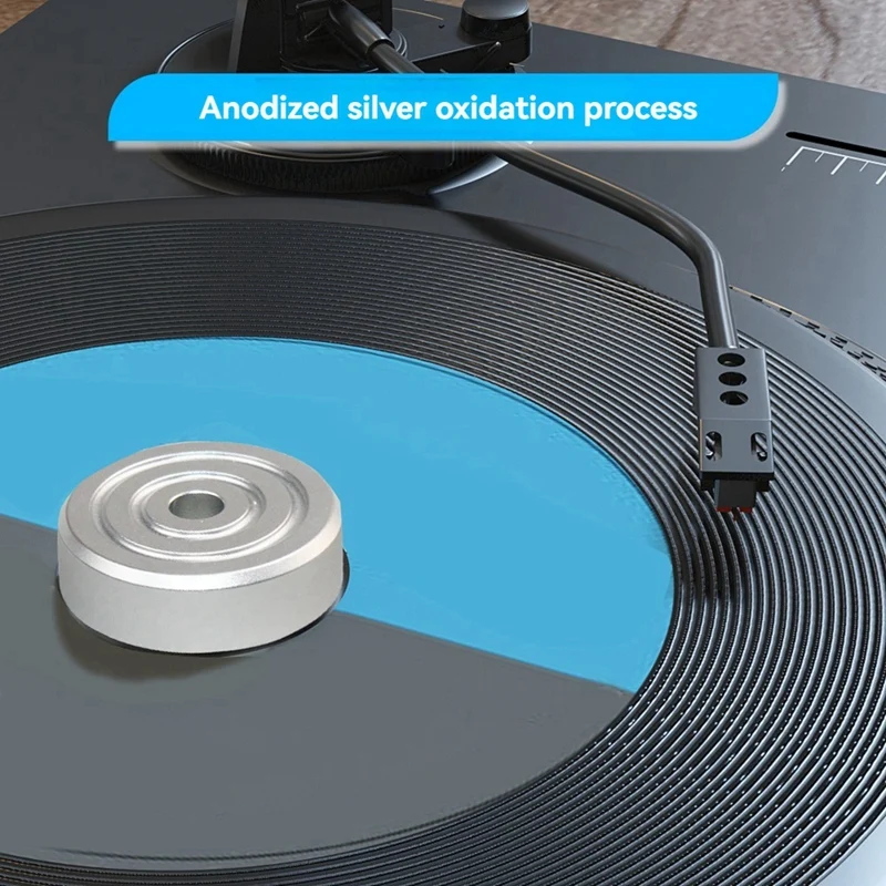 Стабилизатор веса виниловой пластины сбалансированный зажим для проигрывателя