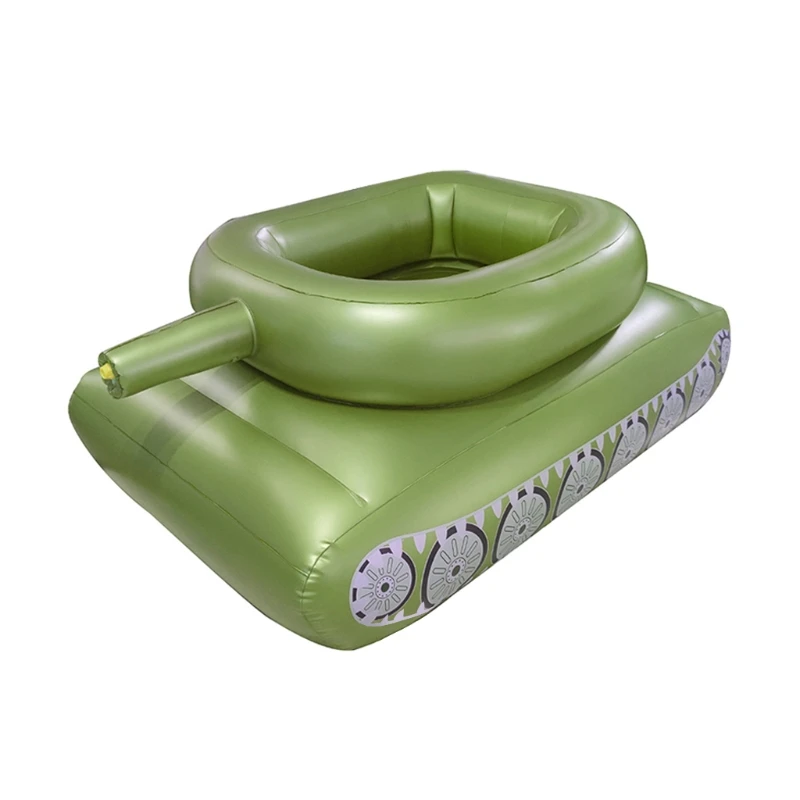 

Inflatable Tank Pool Float Row Toys for Pool Party/Game Travel/Swim Water Game Foldable for Family/Friends