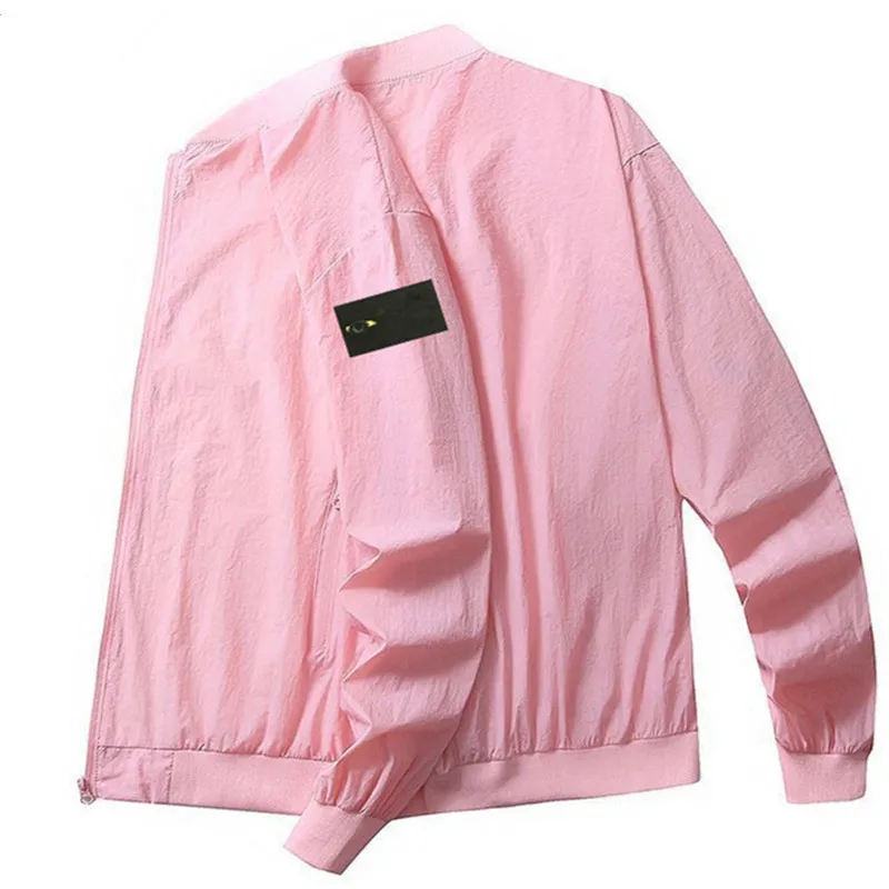 

Summer brand badge men's jacket waterproof sun protection clothes quick-drying thin women's sports casual top men's jacket