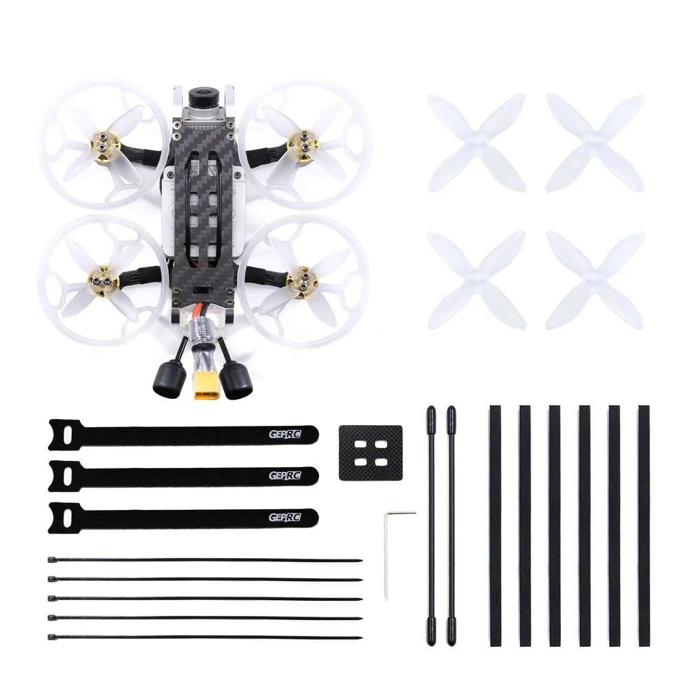 GEPRC ROCKET Plus GEP-20A-F4 AIO FPV Air Unit Caddx Vista Nano GR1204 5000KV 4S 112 мм 2 дюйма Cinewhoop Drone - купить по
