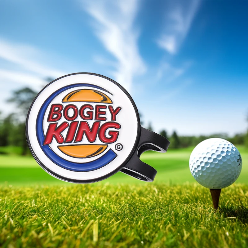 Маркер для гольфа Bogey King модная бейсболка декоративная металлическая брошь