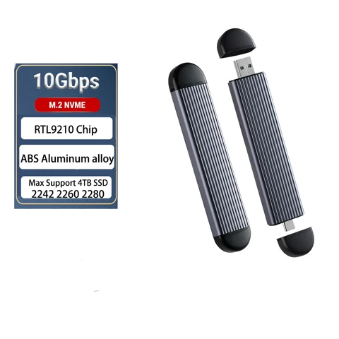 Корпус для M.2 SSD IRhasta алюминиевый USB 3.1 Gen 2