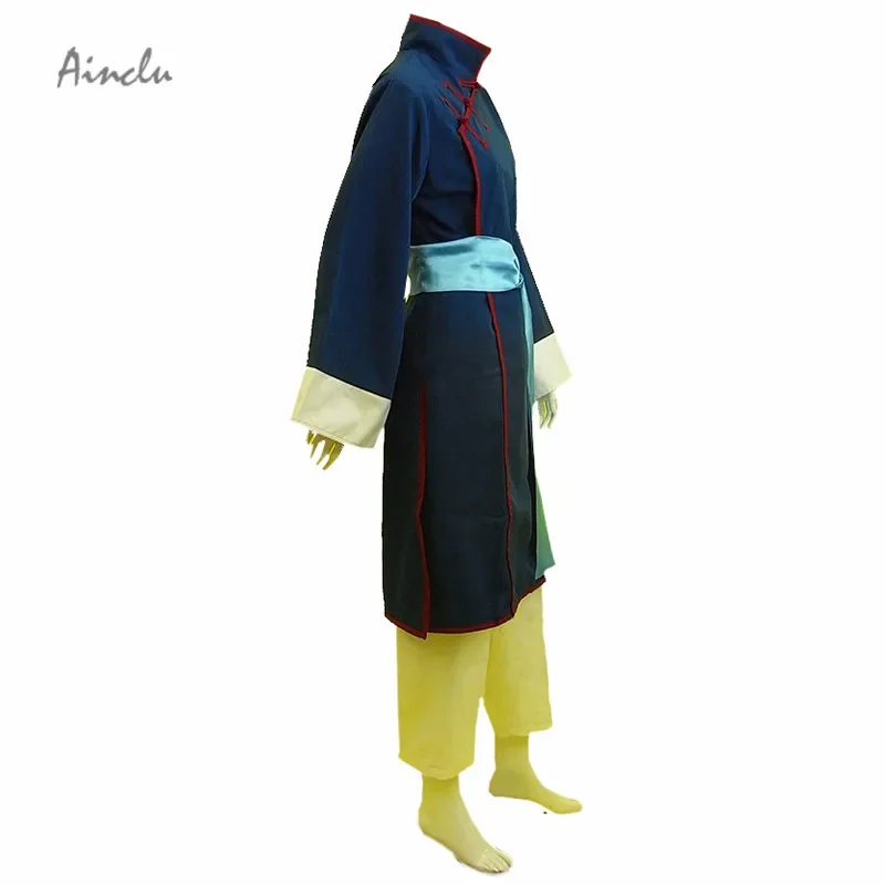 Ainclu Бесплатная доставка Черный дворецкий Kuroshitsuji Lau Blue Cheongsam детский карнавальный