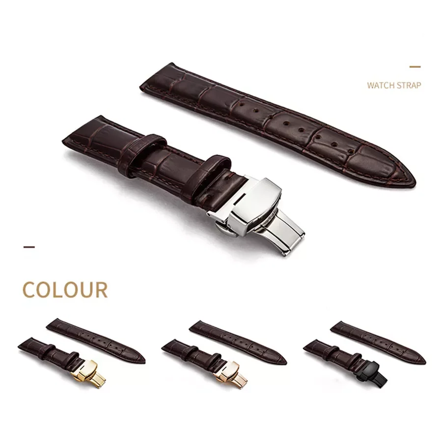 Genuine Leather Watch Band Strap for Samsung Galaxy 3 gear s3 Galaxy 42mm 46mm Active watch Band 18mm 20m 24mm leather 22mm band