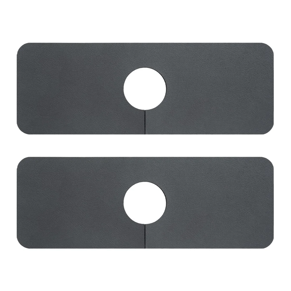 

2pcs Absorbent Mat Sink Splashing Guard Water Drying Pads Kitchen Supply