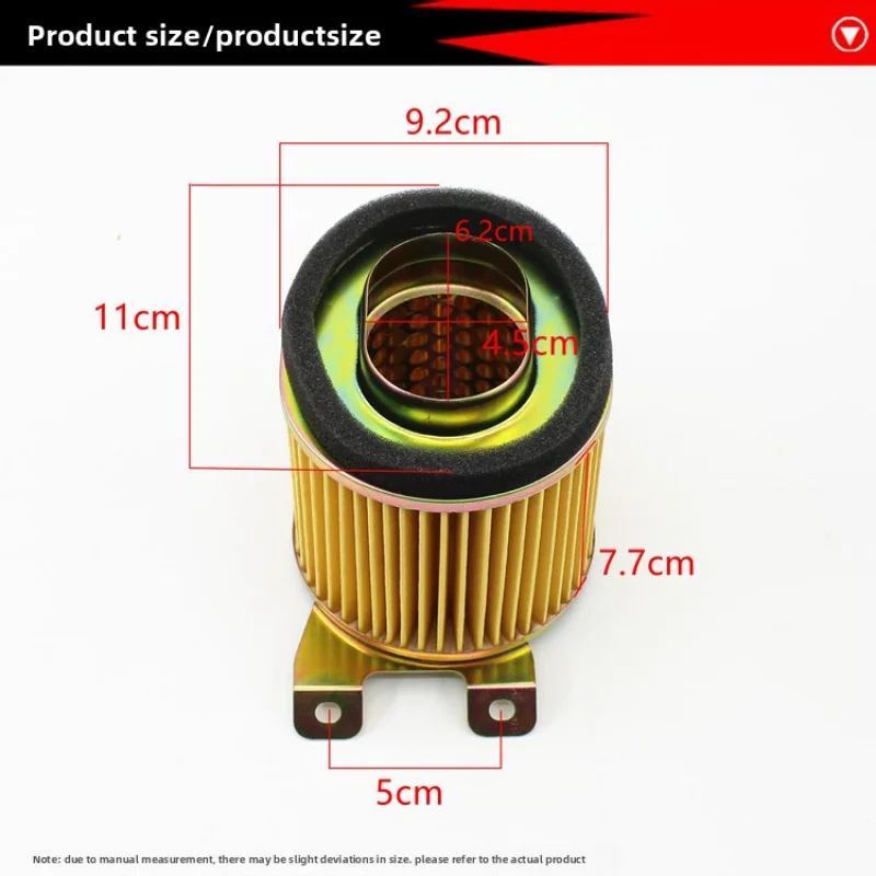 Фото Воздушный фильтр мотоцикла, подходящий для моделей Honda WH125T-2, SDH125T-22/22A, SDH125T-26, 125cc KSB и 125cc. №5