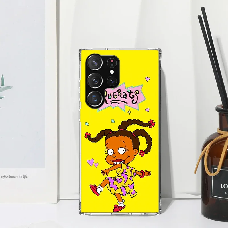 Мультяшный чехол для телефона R-Rugrat для Samsung Galaxy S24 S23 S22 S21 Fe S20 Ultra S10 S9 + S8 Plus S10E, художественные чехлы, задняя крышка (art.: 3920c98abe4ee) - 3920c98abe4ee