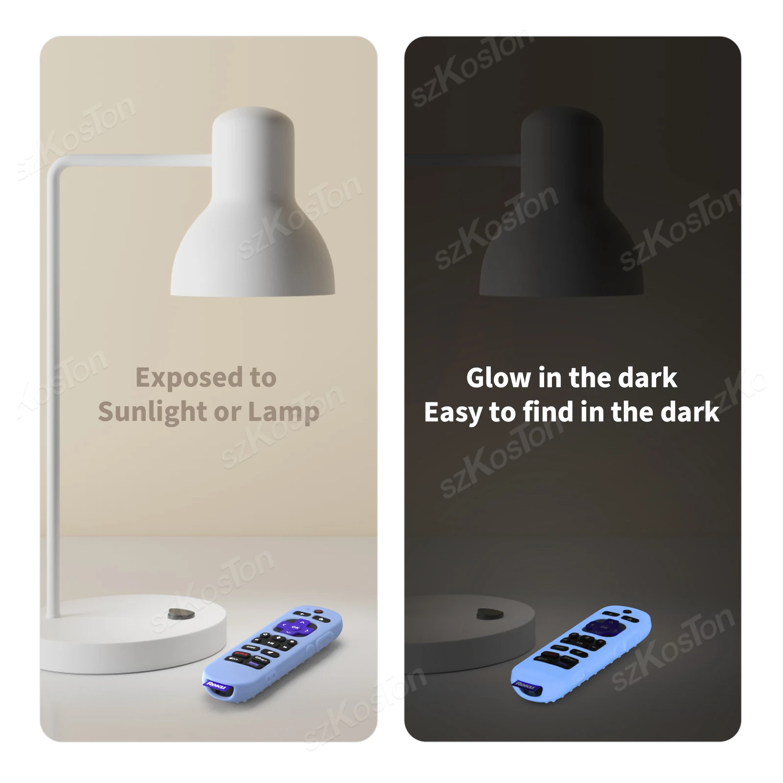 Силиконовый защитный чехол с дистанционным управлением для Roku Voice Remote Pro 2nd