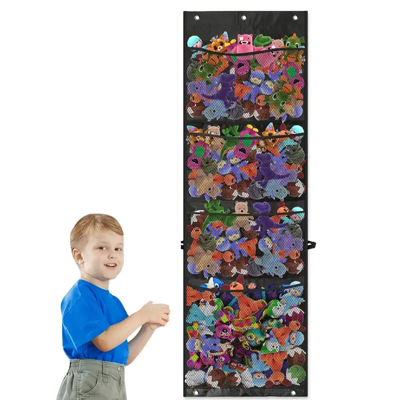 

Toys Hangings Organizer Stuffed Toys Hangings Storage Bag Baby Toys Hangings Organizer Behind The Door Storage Organizer 4