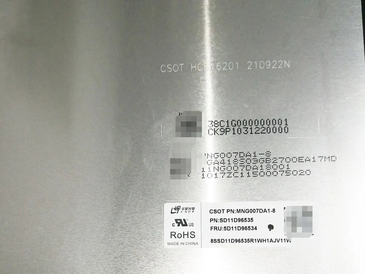 16 0 &quotдля lenovo Legion 5 Pro-16ACH6 MNG007DA1-8 ЖК-экран для ноутбука 165 Гц 100% sRGB QHD 2560x1600 IPS