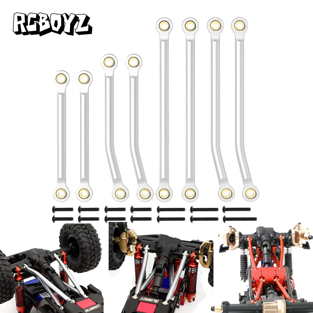 

Комплект звеньев для внедорожника TRX4M 1/18 RC из алюминиевого сплава