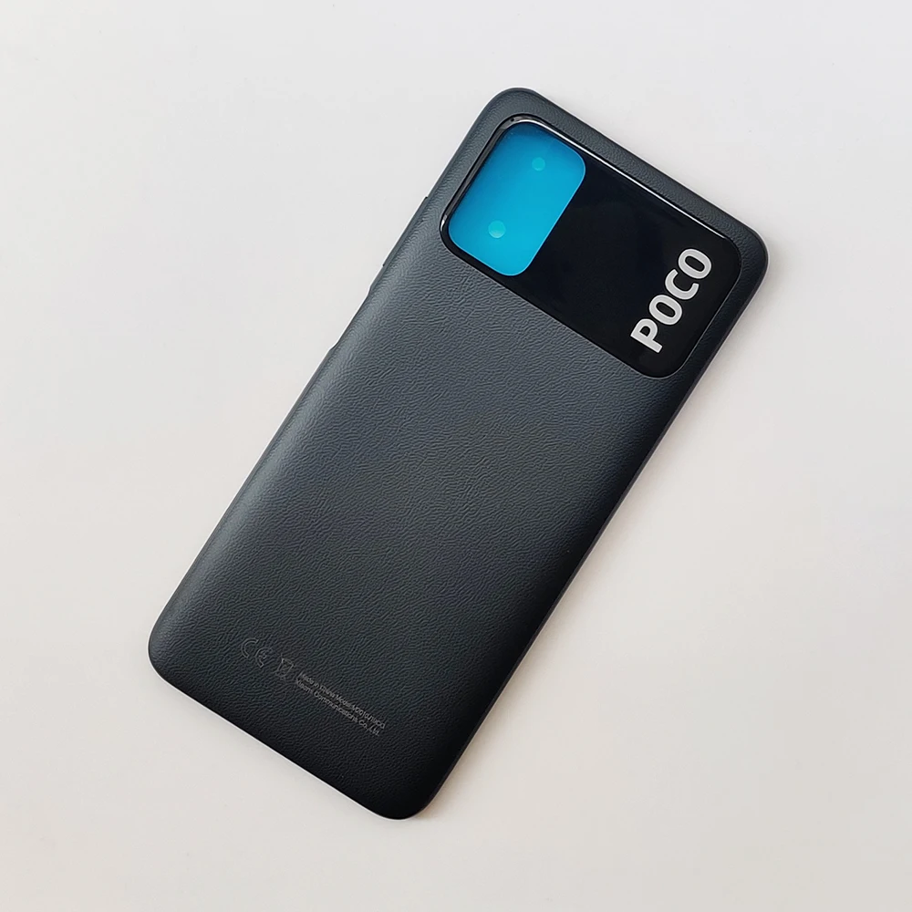 5 шт. в партии Оригинальный чехол для аккумулятора Xiaomi Poco M3 задняя панель задний