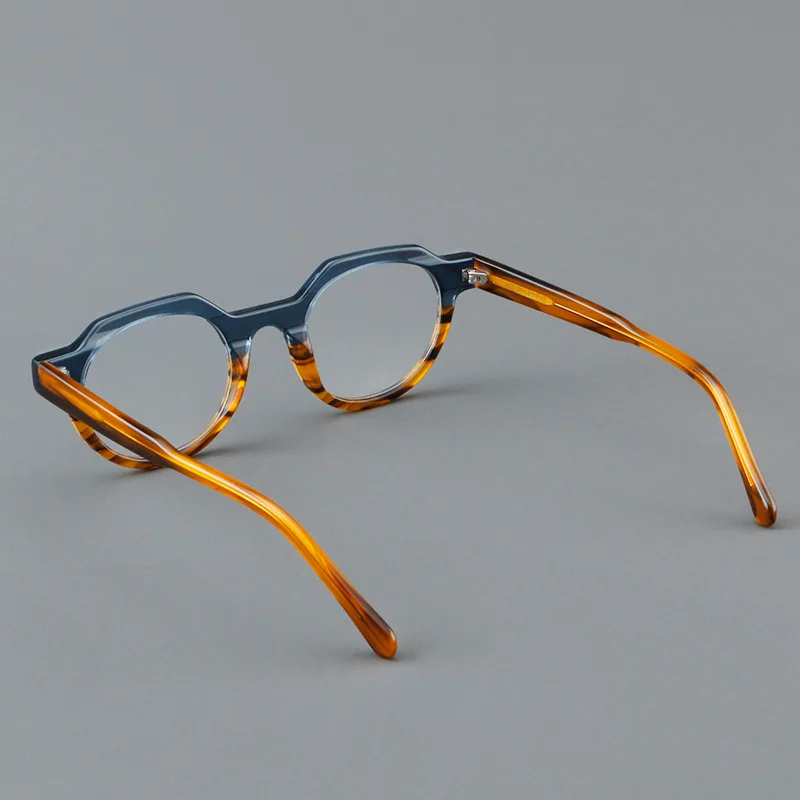 Трендовые очки с защитой от синего света женские круглые для близорукости оправа